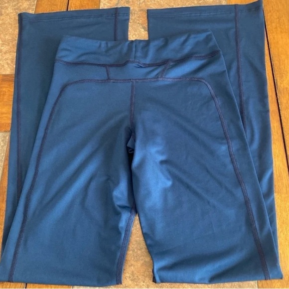 Athleta Leggings Size Small TALL Navy Blue Excellent Condition - Picture 2 of 6